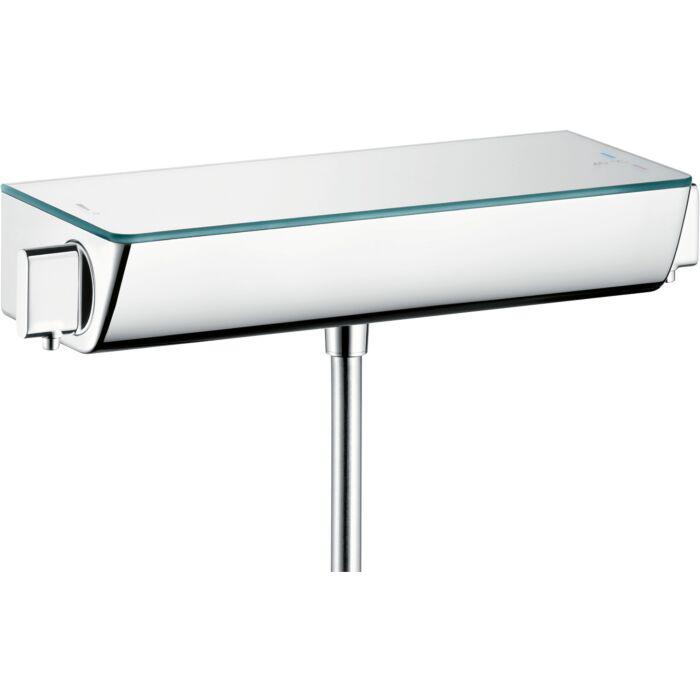 hansgrohe Ecostat Select Brausethermostat 13111400 weiss-chrom, Aufputz Renovation