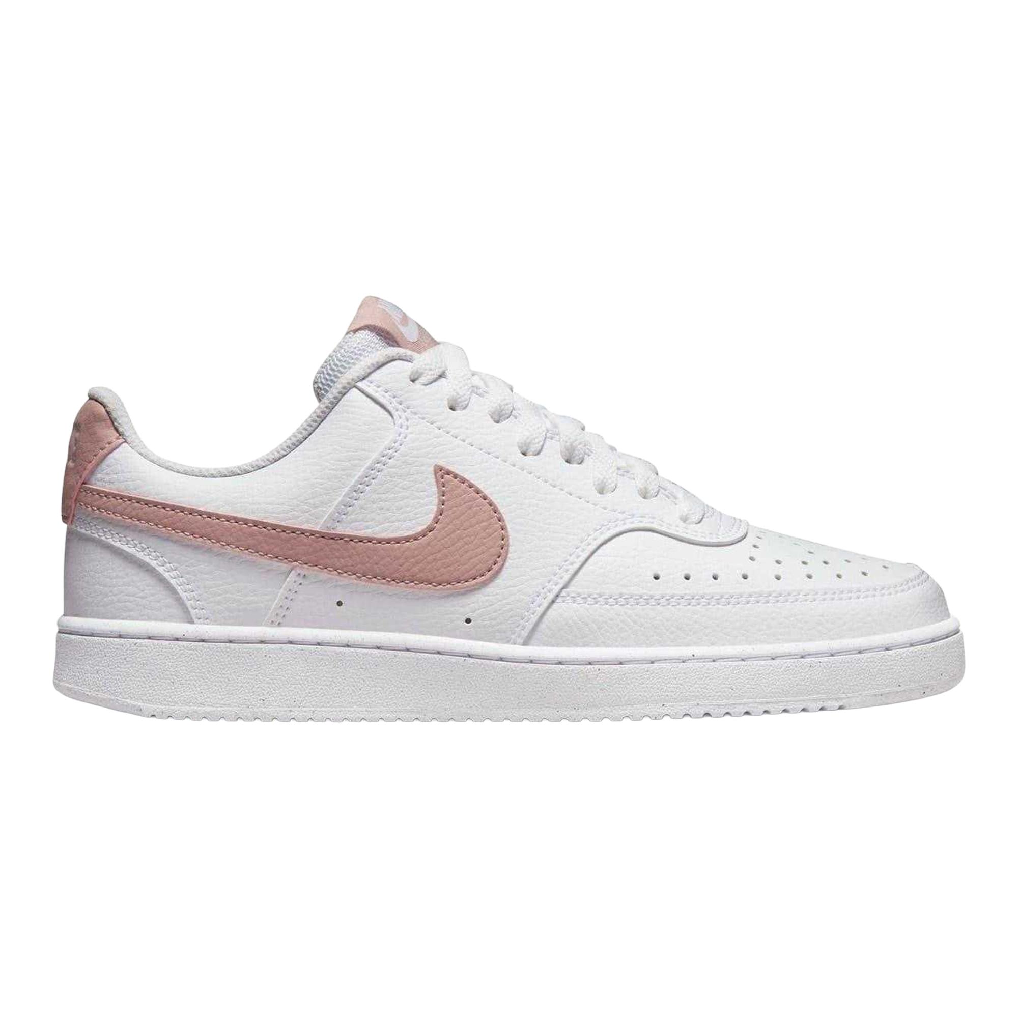 Nike - "Vision Low Next Nature" Sneaker für Damen (Weiß/Pink)