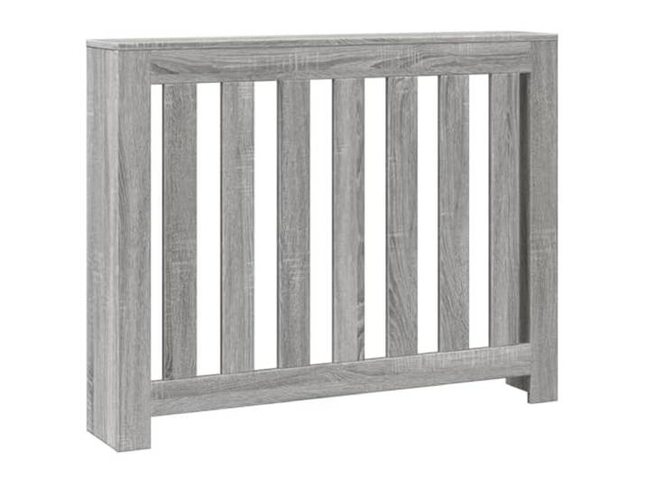 vidaXL Cache-Radiateur Sonoma Gris 104 x 20 x 82 cm Bois d'ingénierie