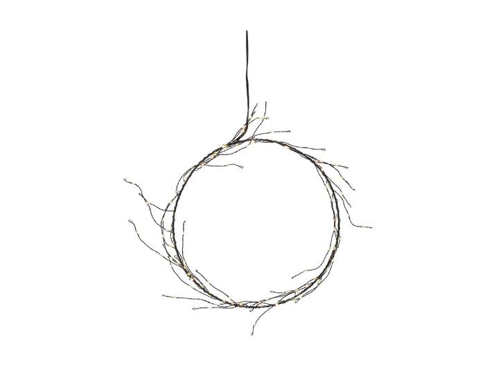 Dekokranz LED-Weihnachtskranz , braun, Ø:24cm, PARFORCE TRADITIONAL HUNTING, Dekokränze, Dekokranz