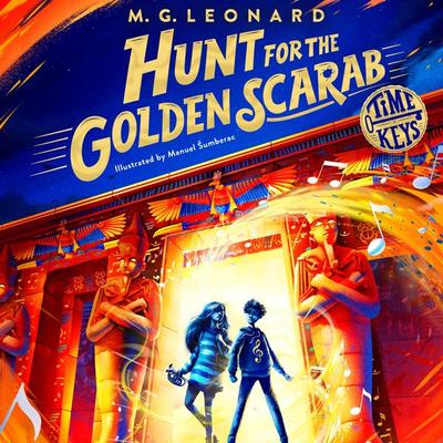 Hunt for the Golden Scarab - M. G. Leonard, Audio, 9781035039135