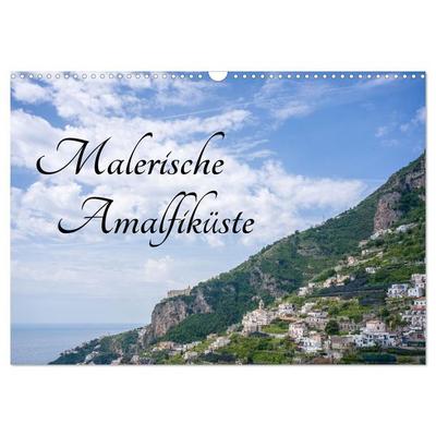 Malerische Amalfiküste (Wandkalender 2027 DIN A3 quer), CALVENDO Monatskalender