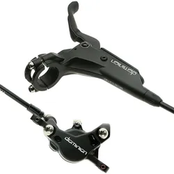 Bremse Dominion T2, Hayes, Lieferung ohne Scheiben und Adapter, Größe: VR, Farbe: Schwarz, Gewicht: 254 g, VE: 1 St.
