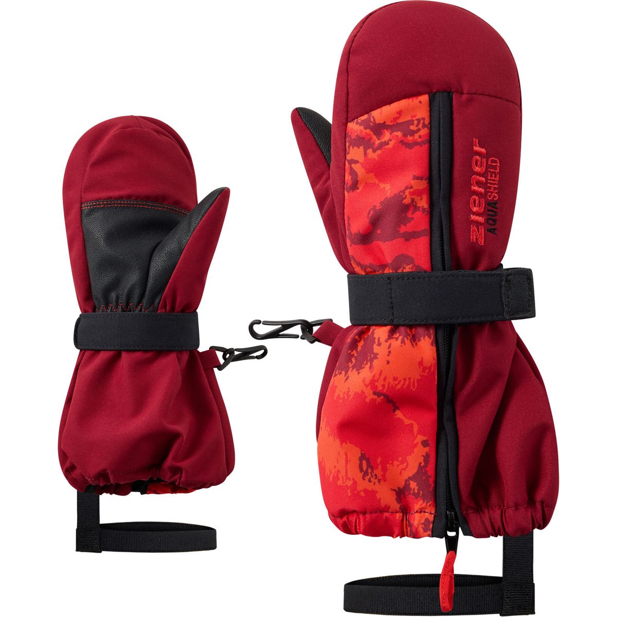 Ziener Ladini-z AS Glove Mini faded red (770) 2 115060-770-2