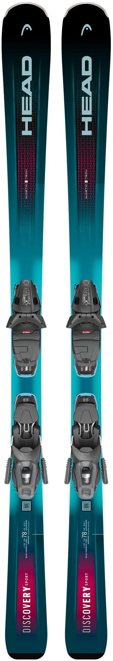 Head  - Pack Ski Discovery 78 Sport - 156 + Pr 11 Gw Br.85 Matt Black - Ski