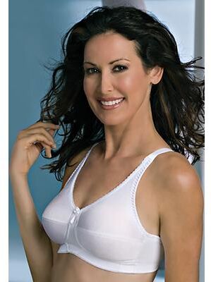 Plus Size Women's Elegant Perma-Form® Bra by Jodee in White (Size 34 AA)