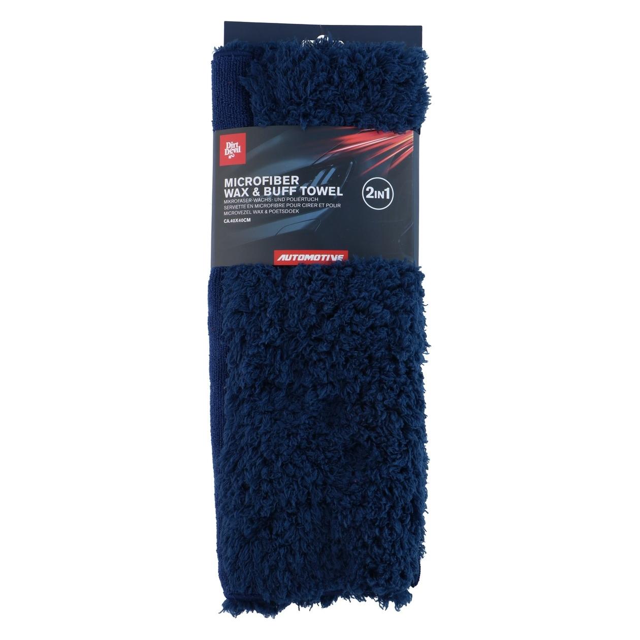 Dirt Devil Mikrofaser Wachs- und Poliertuch 40x40cm 700gsm (51887690)