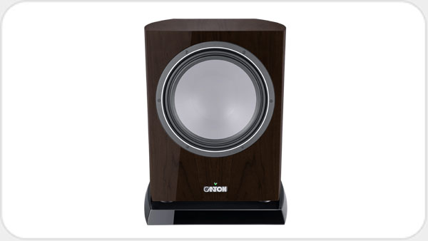 Canton Vento Sub 12 highgloss *dunkel nussbaum* CA04285