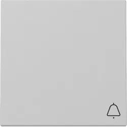 Gira Wippe mit Symbol Klingel (grau matt)