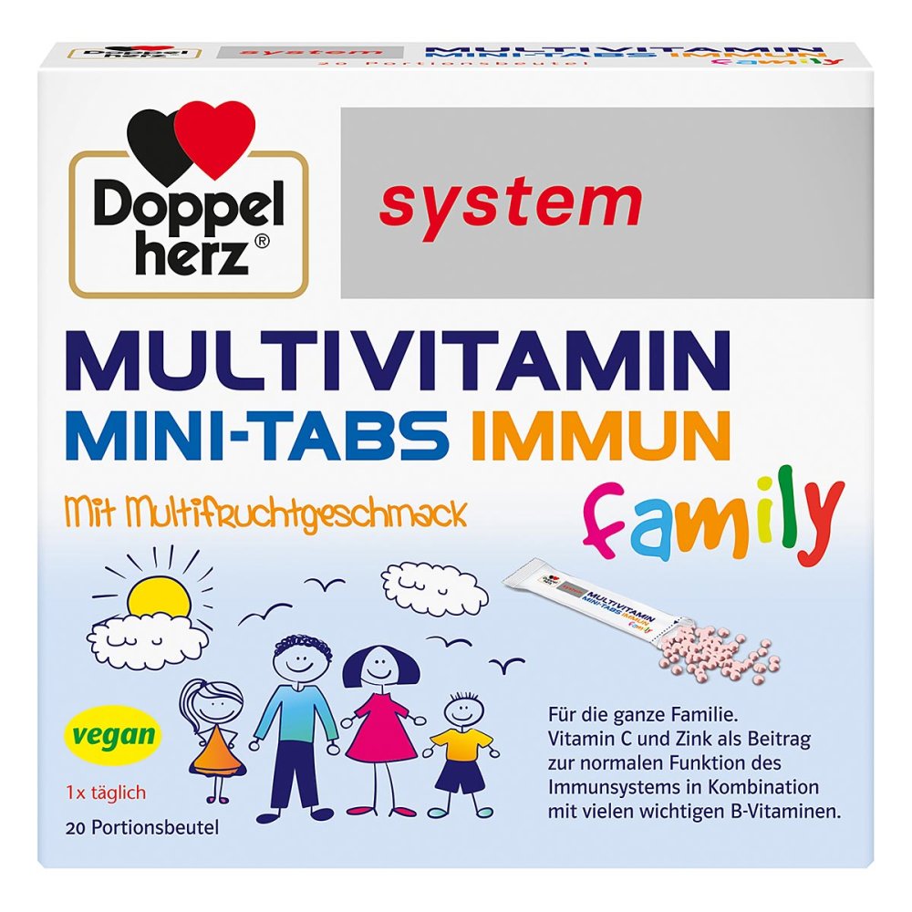 Queisser Pharma GmbH & Co. KG Doppelherz Multivitamin Mini-tabs family system 15885122