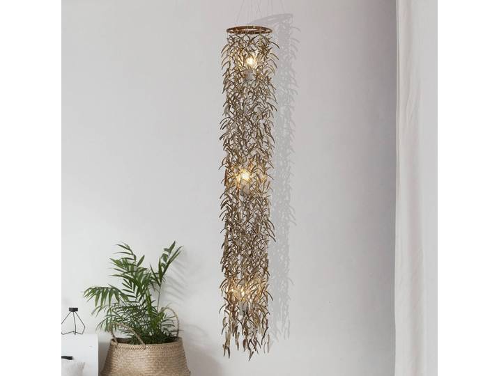 Näve Hängelampe Kokos, dimmbar, braun / rost, für Wohn- / Esszimmer, Junges Wohnen, Pendelleuchte