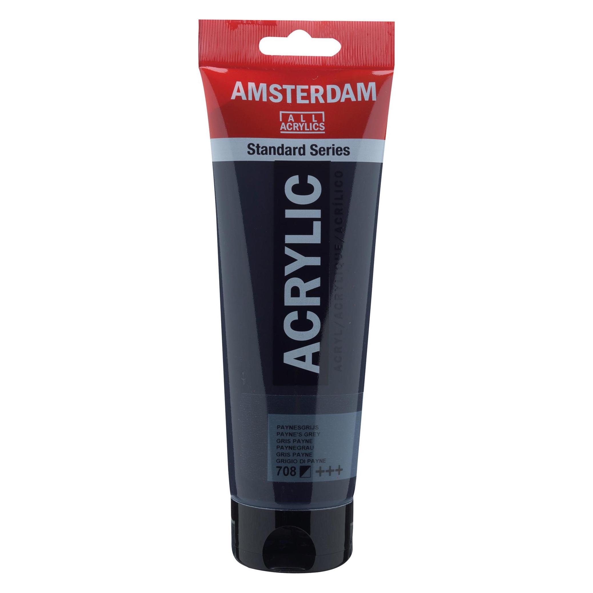 Talens Acrylfarbe Amsterdam 250ml 17127080 paynegrau (250 ml) (17127080)