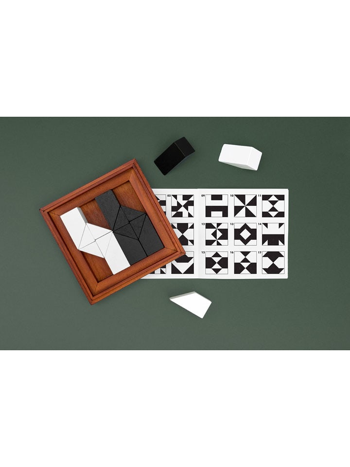 Luckies Original Tangram-Puzzle ''Shapeshifter'' in Braun - ab 8 Jahren - onesize