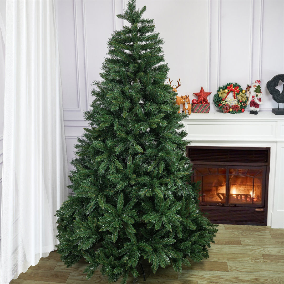 The Seasonal Aisle Stylish Green Christmas Tree Green 6 FT