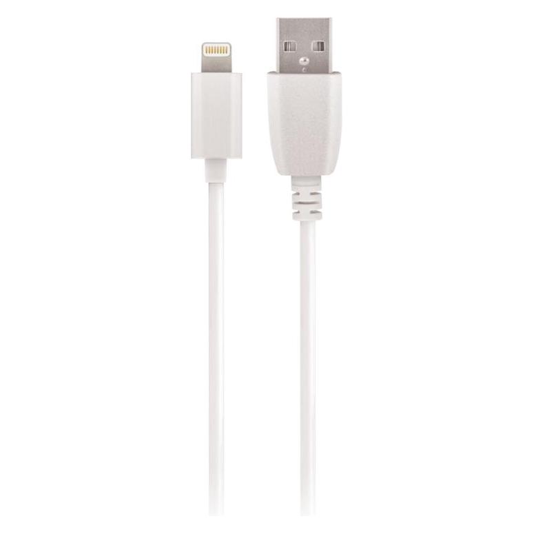 Maxlife Kabel USB - Lightning 0,5 m 2A weiss (0.50 m, 10 W) (OEM0100963)