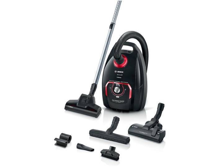 Bosch BGL8POW3A Stofzuiger met zak Zwart
