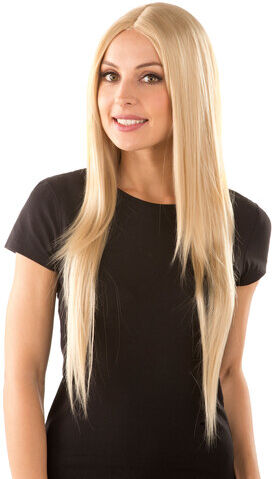 Langhaarperücke "Simple", blond, hitzebeständig