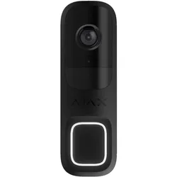 Ajax Systems, Klingel + Türsprechanlage, VIDEO DOORBELL/BLACK 66391 (Kabellos, WLAN)