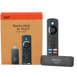 Amazon Media-Player Fire TV Stick 4K Select UHD (2025), HDMI, Wi-Fi 5, Bluetooth, 8 GB Speicher, kompatibel mit Alexa+