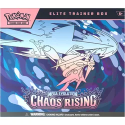 Pokémon Trainer Box  - Chaos Rising - Mega Evolution ME04 (Englisch, Box Set & Collection)