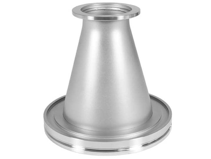 Konischer Reduzieradapter ISO-KF NW-40 auf ISO-LF NW-100, Edelstahl, 1 Stück(KF-40 ISO100)