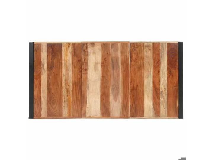 Table de cuisine - grand plateau - Table à manger 160x80x75 cm bois massif - design élégant(13493)