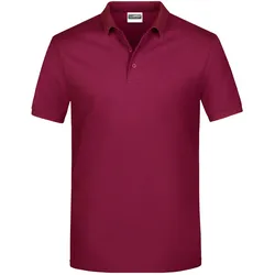 Basic Polo-Shirt "JN792" - XL - wine