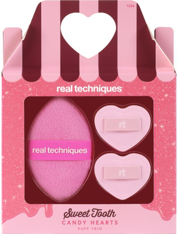 Real Techniques Sweet Tooth Candy Hearts set of make-up sponges