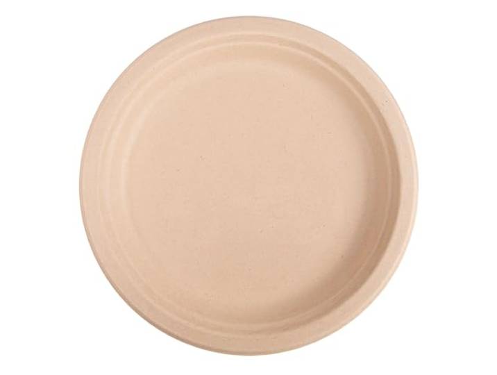 Teller Bionic 23 Cm Ø 23X2 Cm Natur Zellulose - 1000 Un.