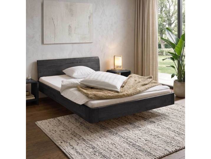 Massivholzbett Ecuador Eiche Massivholz 200x200 cm klassischer Stil
