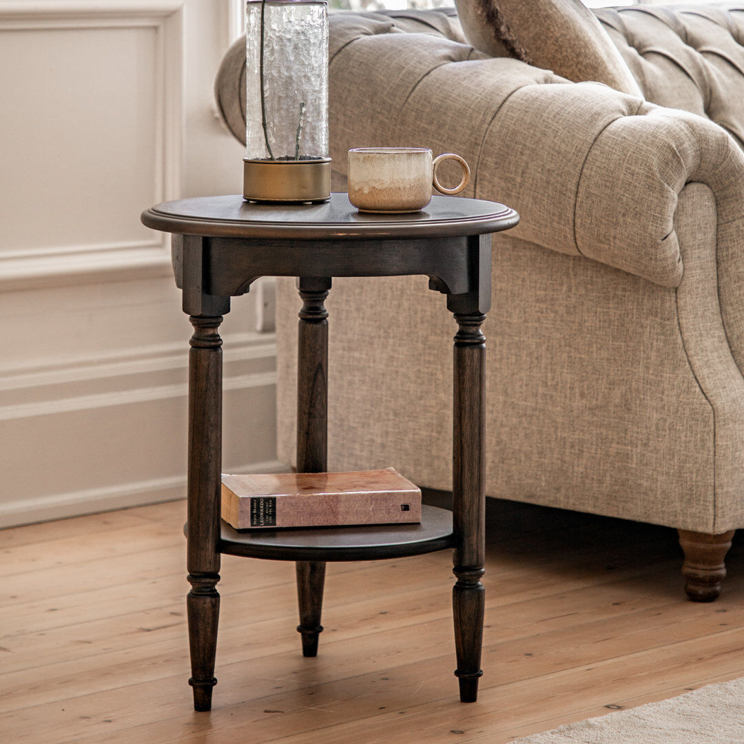 Rosalind Wheeler Cesaltina End Table Brown 60cm H X 47.5cm W X 47.5cm D