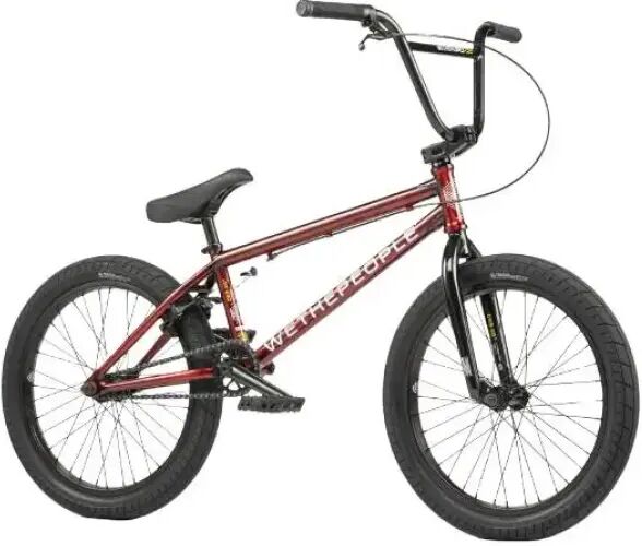Wethepeople CRS 20" BMX Freestyle Bike (20.25" - Translucent Red)