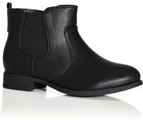 Wide Width Women's Brigitte Ankle Boot by Cloudwalkers in Black (Size 11 W)