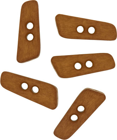 Dill Knebelknöpfe, Länge: 50 mm, Inhalt: 5 Stück
