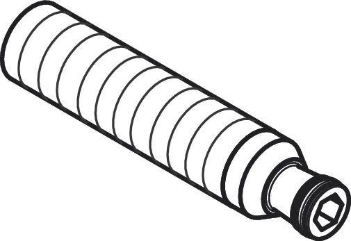Hansgrohe Gewindenippel Axor Citterio M 2-Loch/ 3-Loch Armatur DN15, 98933000 98933000