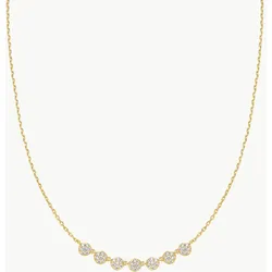 ANIA HAIE - NECKLACE - Pave Multi Beaded Chain - gold