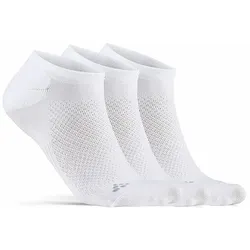 3er Pack CRAFT Core Dry Füßlinge 900000 - white 43-45