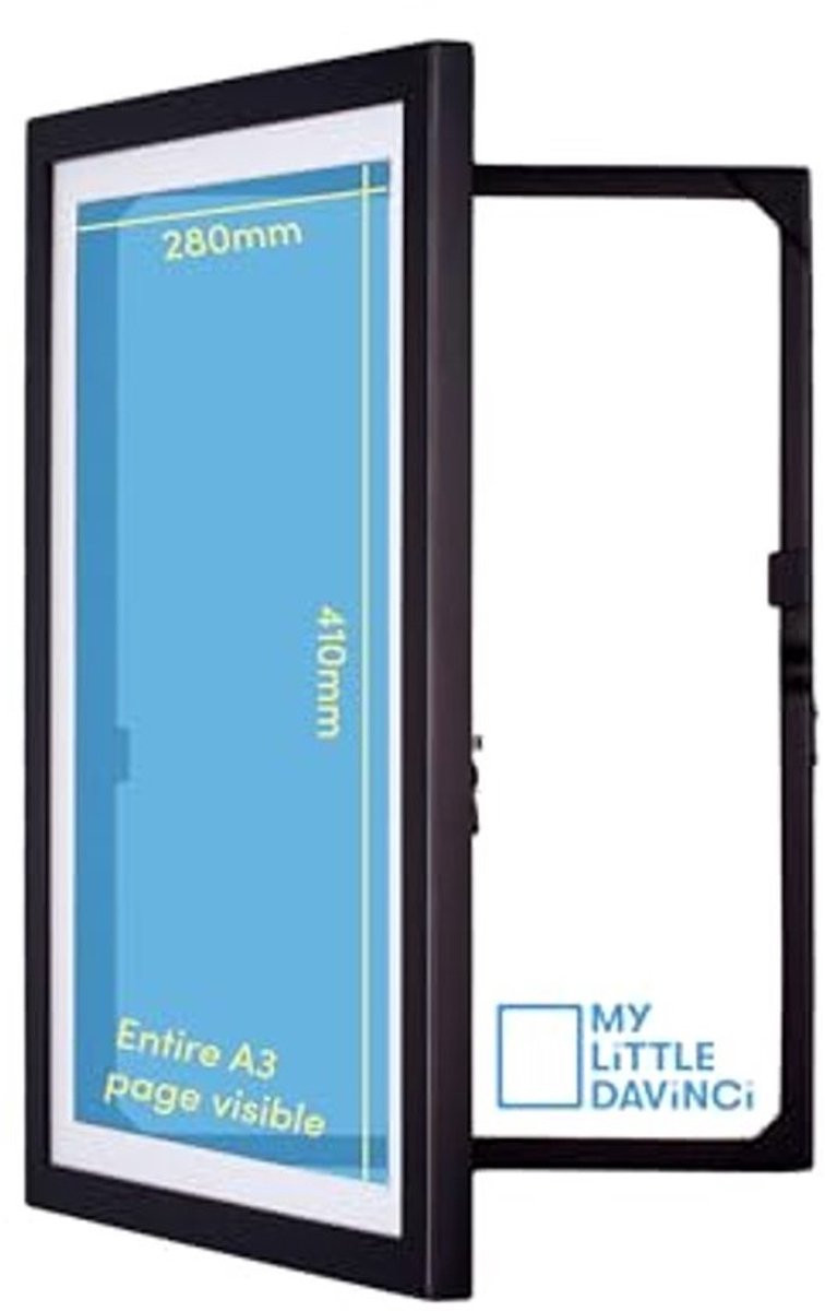 A3 Slim Fotolijst voor Kinderkunst en Posters