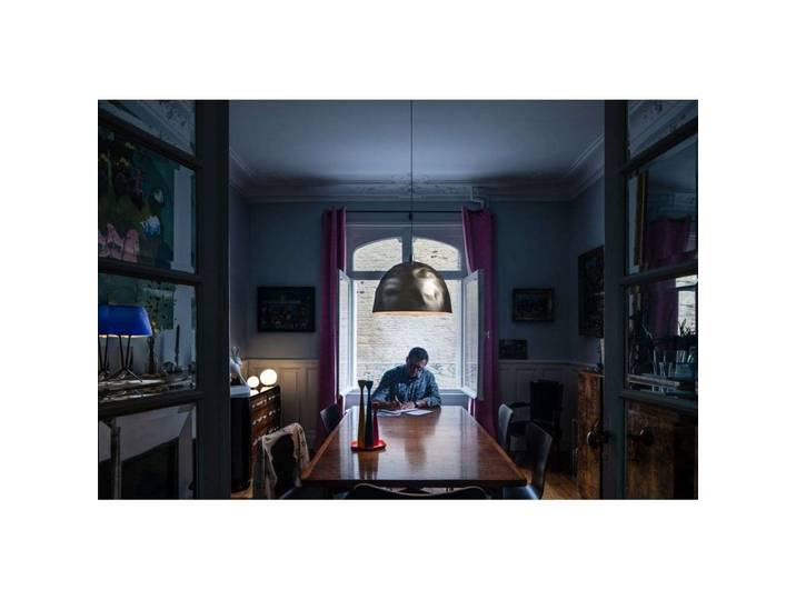 Bump Pendelleuchte Mat Schwarz - Foscarini - Esszimmer - Kunststoff