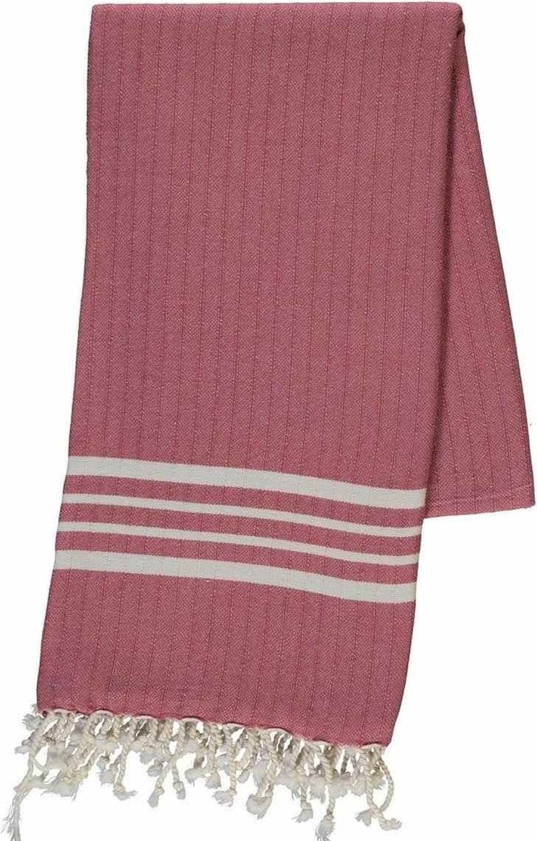 Lalay Hamamdoek Krem Sultan Dusty Rose 180 x 100 cm