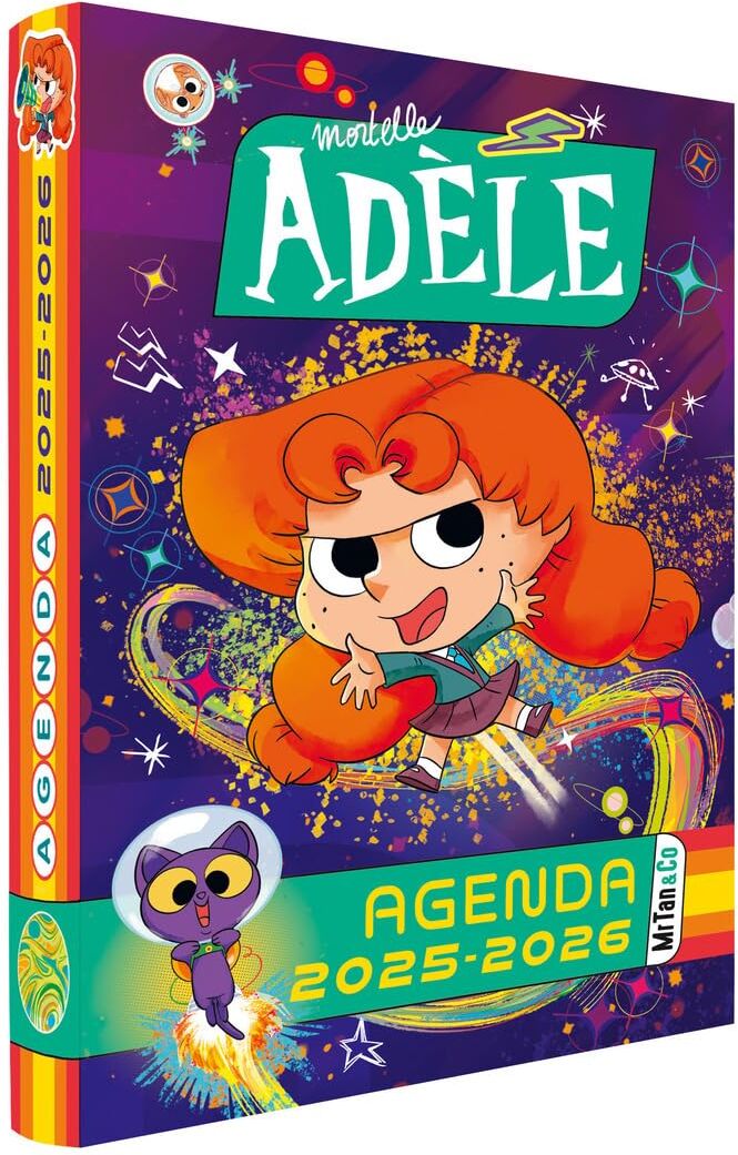 Mr Tan - Agenda scolaire Mortelle Adèle 2025-2026 - Preis vom 09.10.2026 07:28:09 h