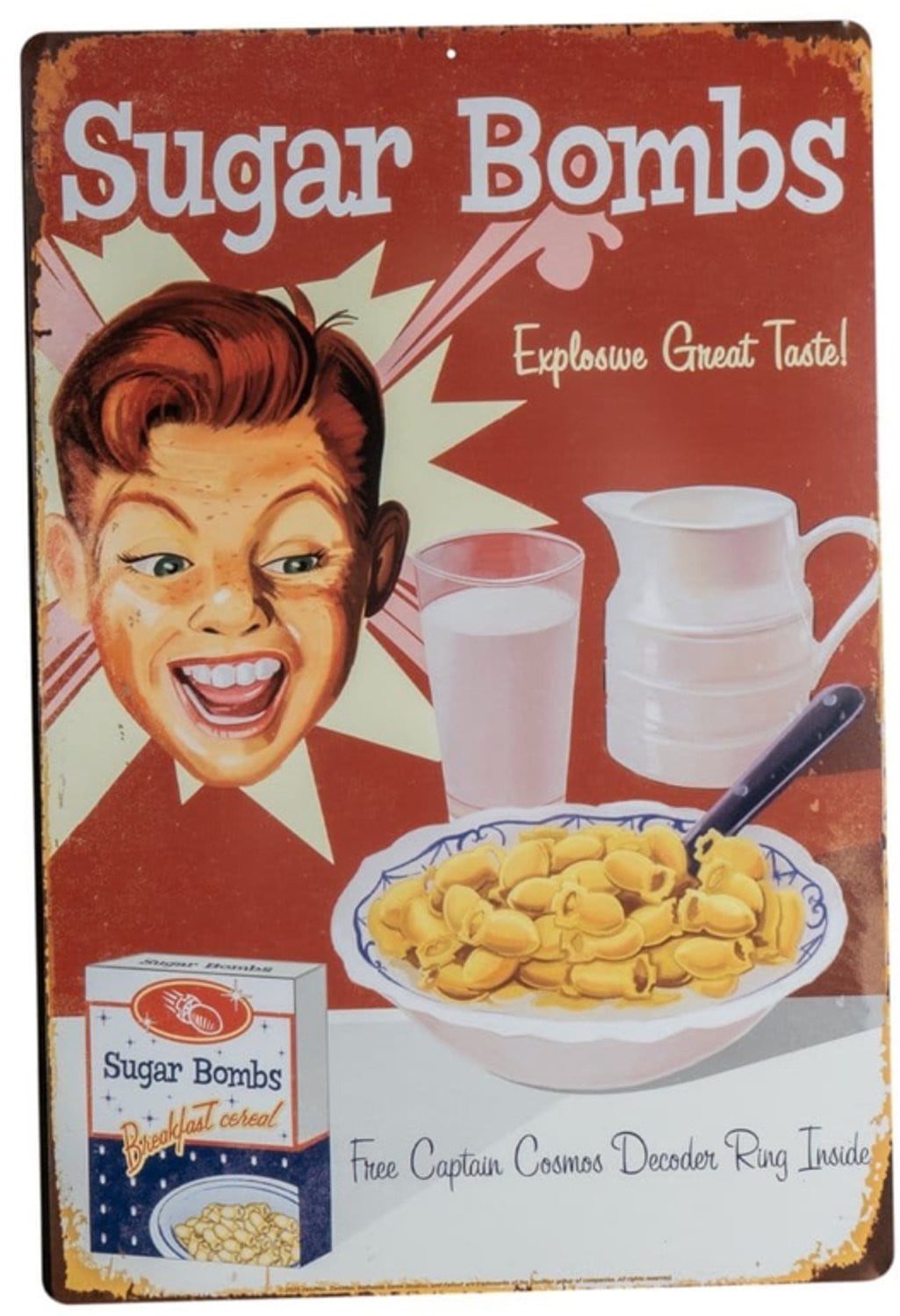 Fallout Metal Sign Sugar Bombs
