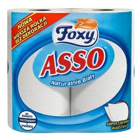 Foxy Asso Papierhandtücher, 2 Walzen (2x) (40740147)