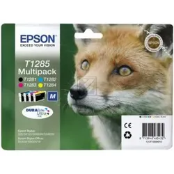 Epson T1285 (C13T12854010) Druckerpatrone – black-tri-color – Originalprodukt (Multipack)