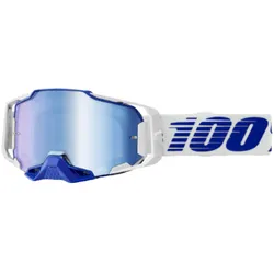 100%, Unisex, Sportbrille, Armega (Schwarz, Mirror Silver), Silber, Schwarz