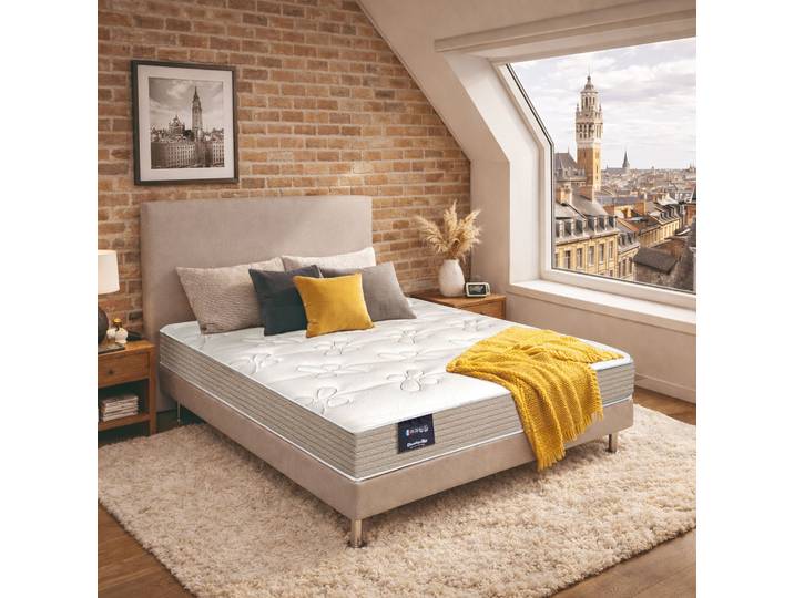 Matelas 120x190 cm latex ferme Dunlopillo Lavande 2