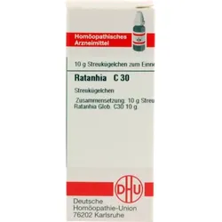 RATANHIA C 30 Globuli 10 g