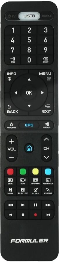 Comando Pro Universal p/ Receptores IPTV Formuler Z e S