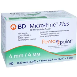 BD Micro-fine+ 4 Pen-Nadeln 0,23x4 mm 110 St