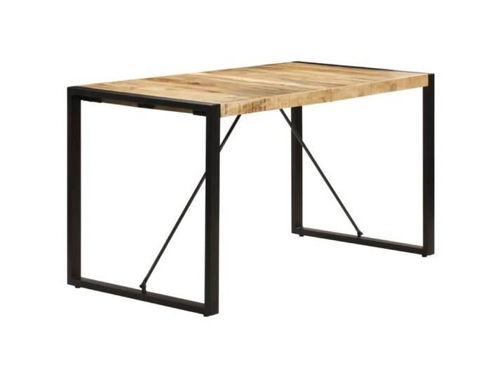 Jill's - TABLE A MANGER SEULE - Table à dîner - 140x70x75 cm Bois de manguier massif
